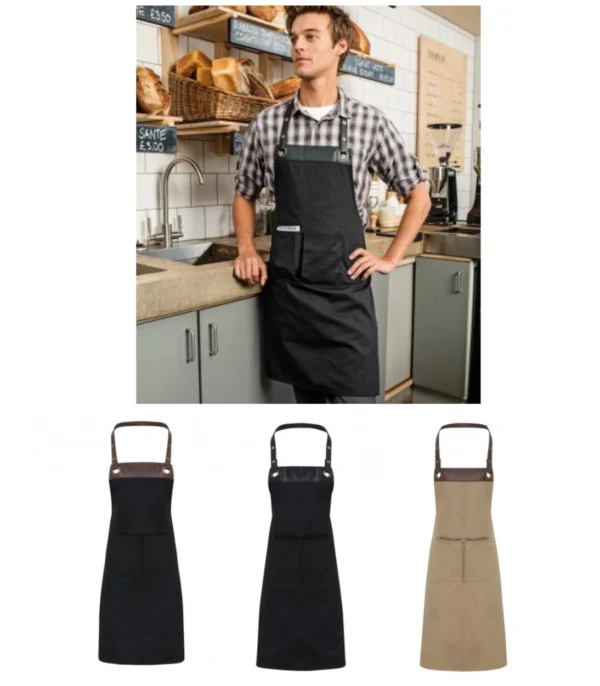 Premier PR123 Espresso Bib Apron